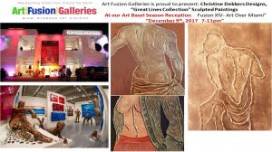 Art Fusion Gallery Miami, Art Basel Reception Presenting Christine Dekkers